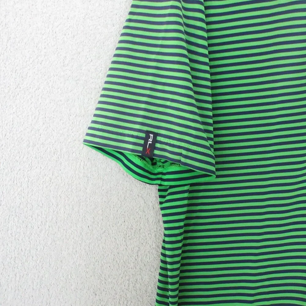 RLX Ralph Lauren Polo Shirt Mens M Ponte Vedra Inn & Club Golf Performance